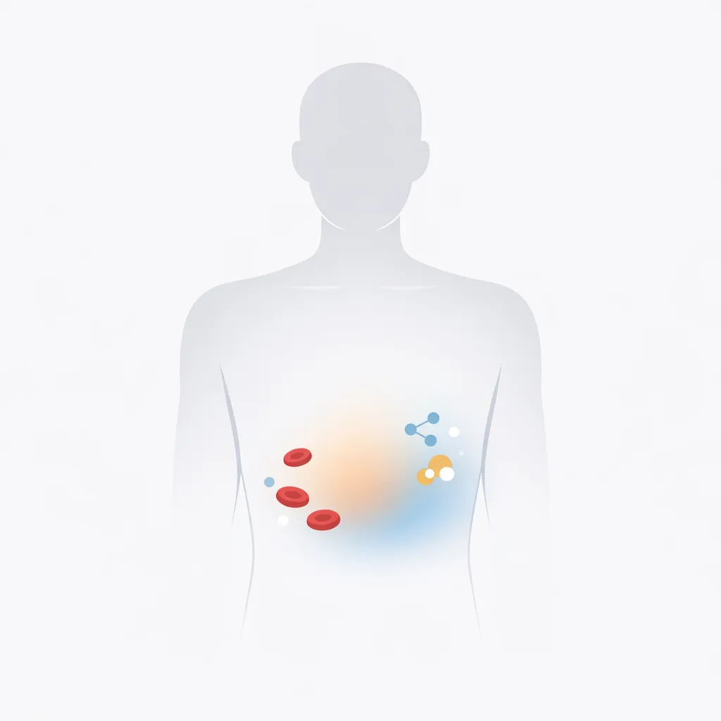Vitamin B12 or folate deficiency anaemia